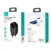 USAMS Ładowarka sieciowa 1xUSB-C+1xUSB T46 33W(only head) PD3.0 +QC3.0 Fast Charging czarny/black CC152TC01 (US-CC152)